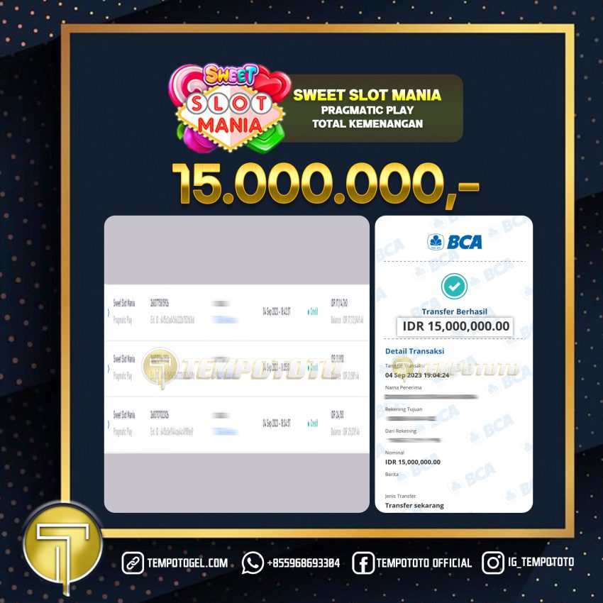 BUKTI JACKPOT TEMPOTOTO SLOT