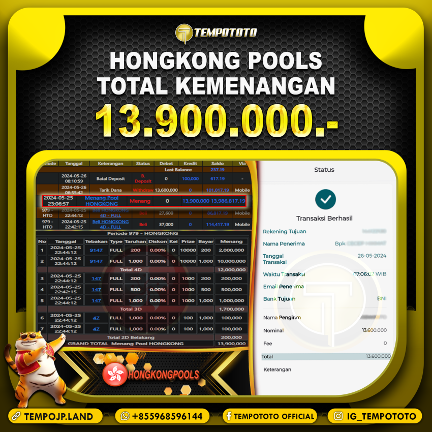 BUKTI JP TEMPOTOTO TOGEL