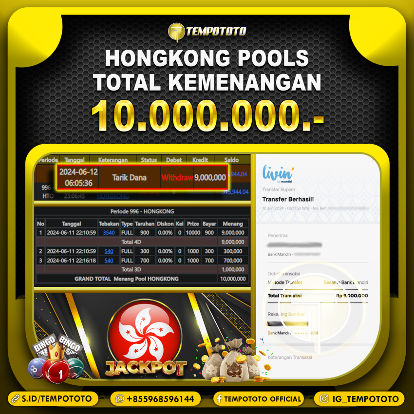BUKTI JP TEMPOTOTO TOGEL