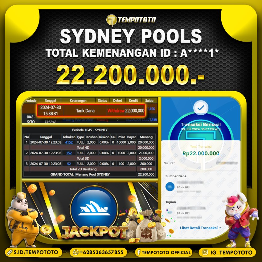 BUKTI JP TEMPOTOTO TOGEL