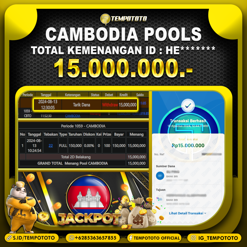 BUKTI JP TEMPOTOTO TOGEL
