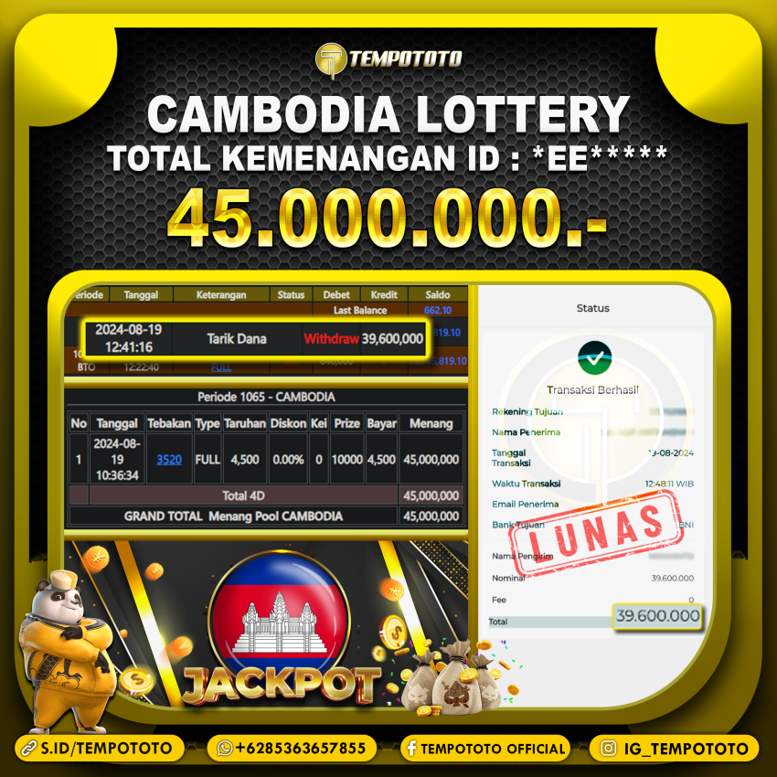 BUKTI JP TEMPOTOTO TOGEL