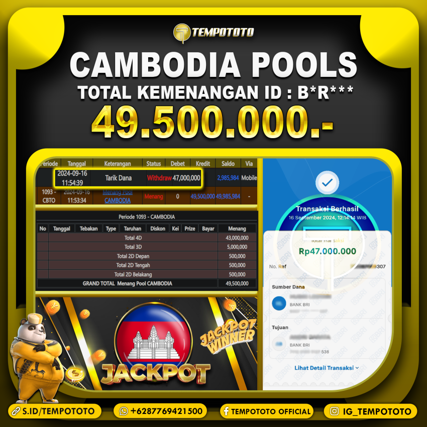 BUKTI JP TEMPOTOTO TOGEL