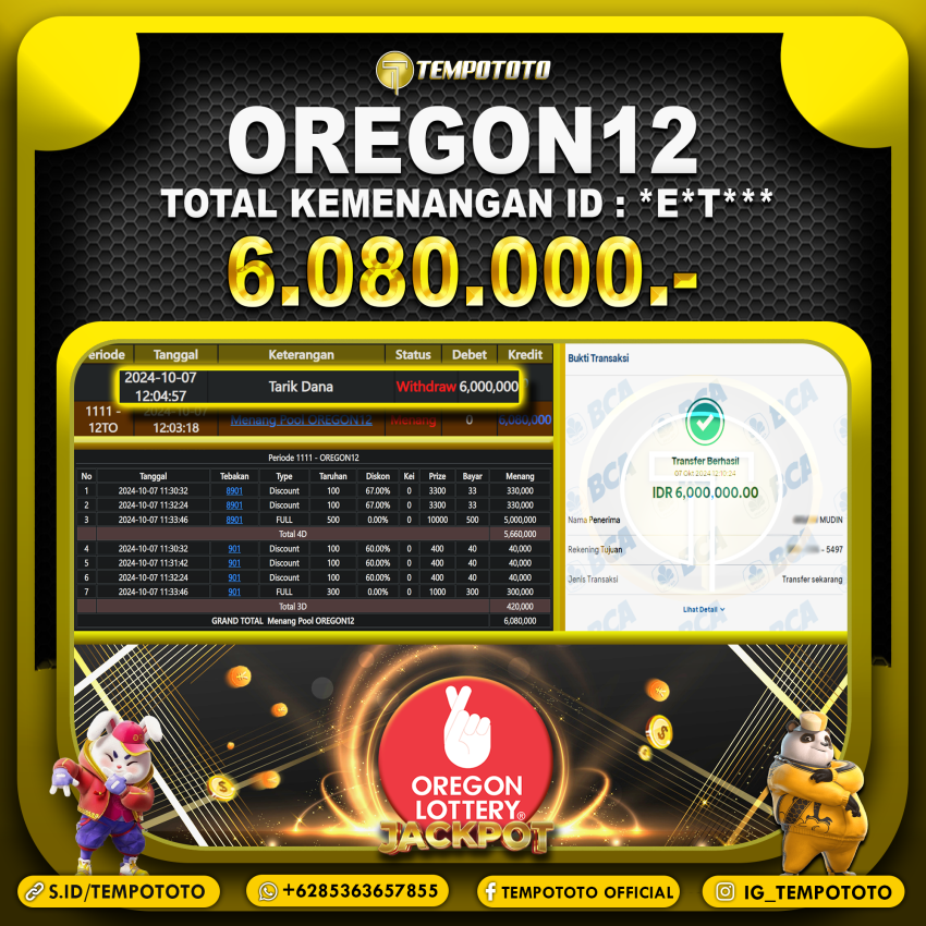 BUKTI JP TEMPOTOTO TOGEL