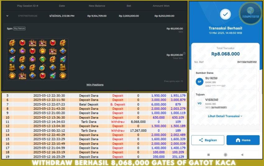 BUKTI JACKPOT TEMPOTOTO SLOT