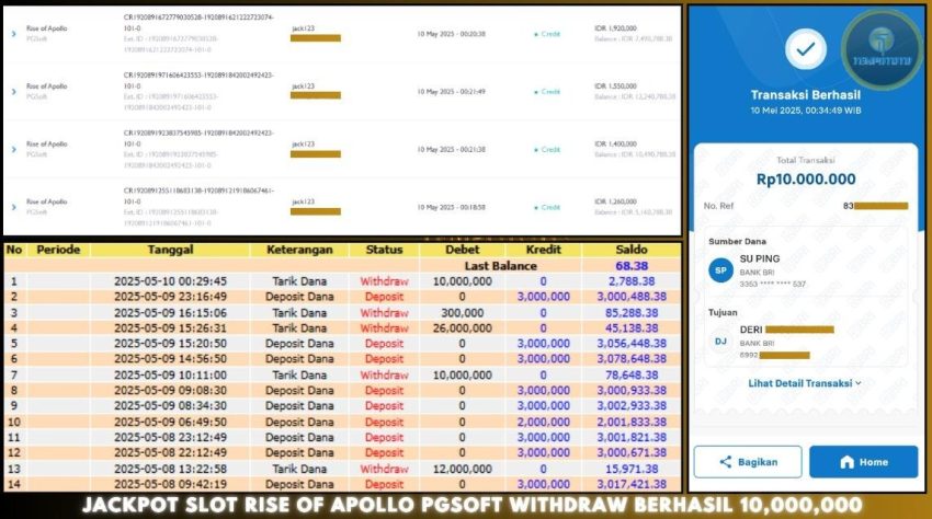 BUKTI JACKPOT TEMPOTOTO SLOT