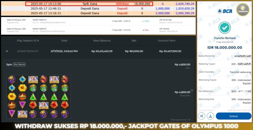 BUKTI JACKPOT TEMPOTOTO SLOT