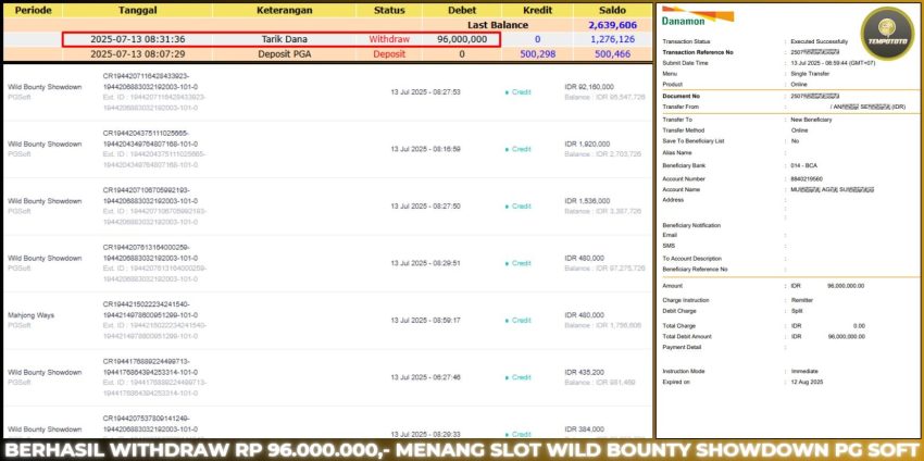 BUKTI JACKPOT TEMPOTOTO SLOT