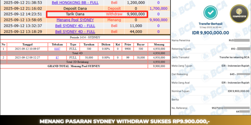 BUKTI JP TEMPOTOTO TOGEL