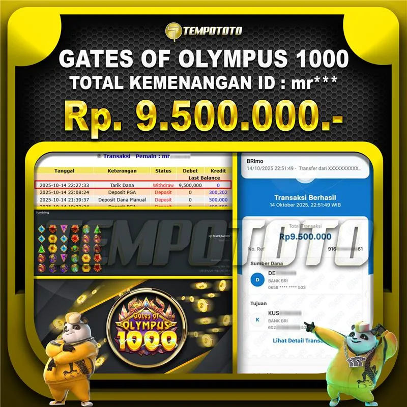 BUKTI JACKPOT TEMPOTOTO SLOT