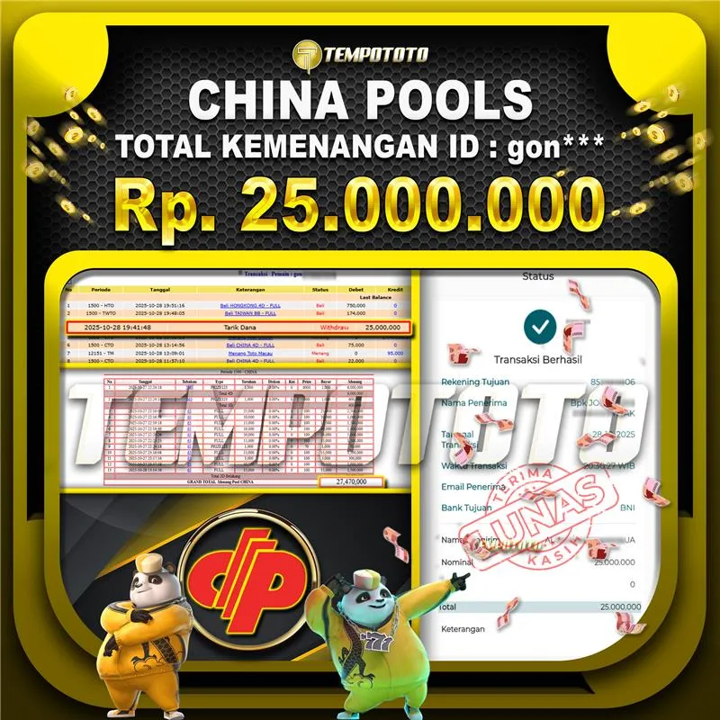 BUKTI JP TEMPOTOTO TOGEL
