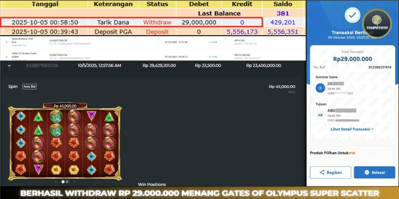 BUKTI JACKPOT TEMPOTOTO SLOT