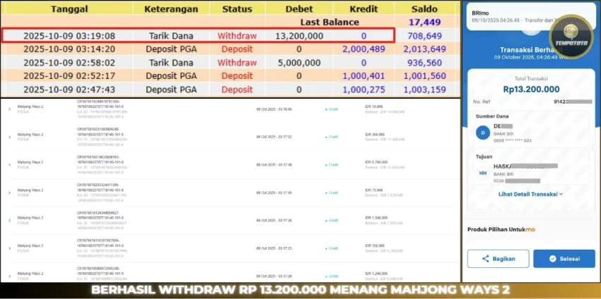BUKTI JACKPOT TEMPOTOTO SLOT