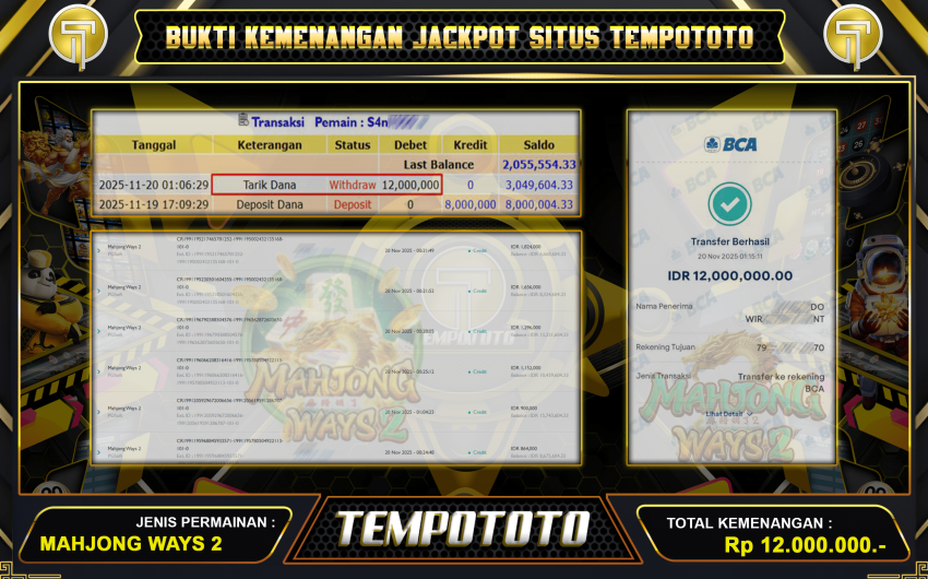 SLOT TEMPOTOTO EMANG GACOR