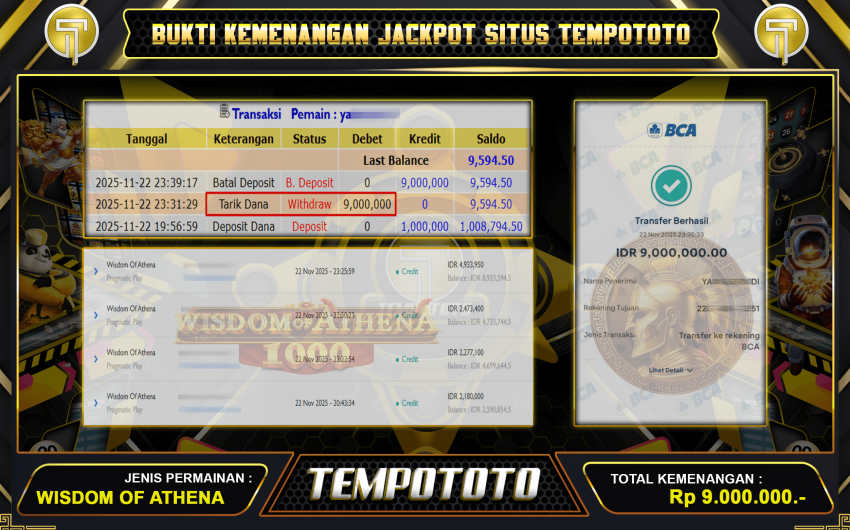 WISDOM GILA DI TEMPOTOTO