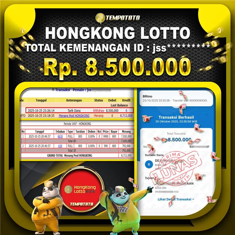 BUKTI JP TEMPOTOTO TOGEL