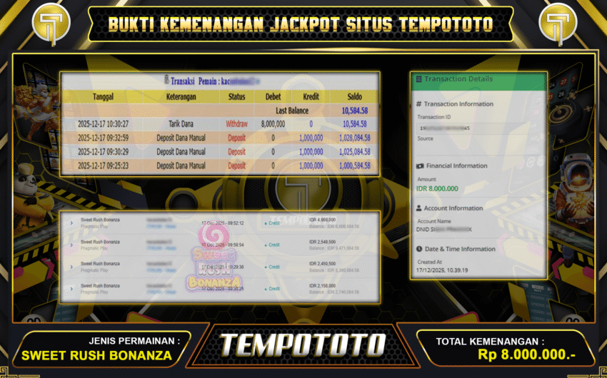 MENANG SLOT DI TEMPOTOTO