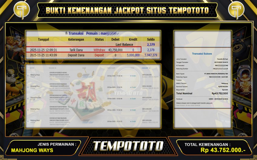 BARU SPIN UDAH JACKPOT