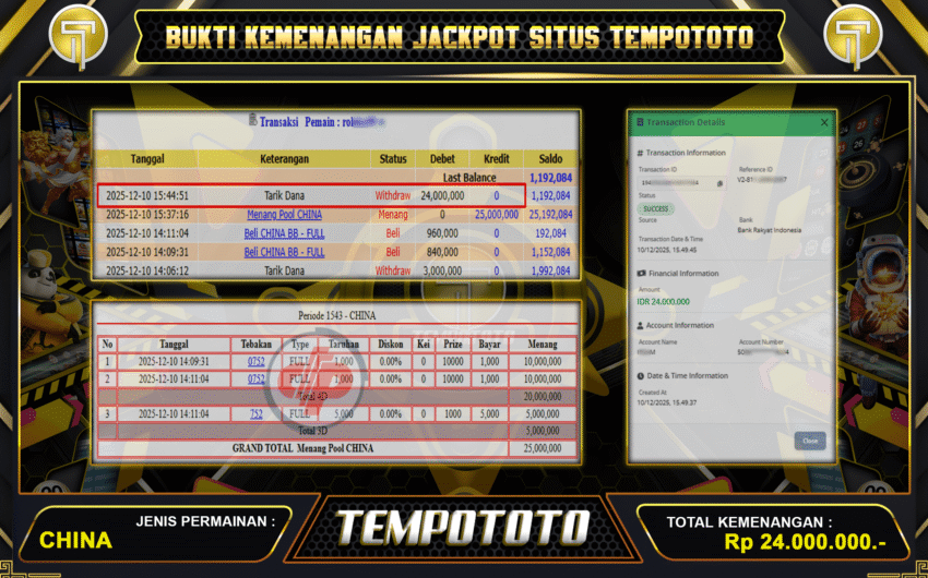 MENANG GEDE TOGEL CHINA