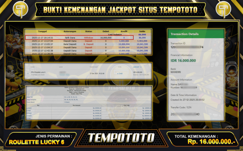 DI BAYAR LUNAS TEMPOTOTO