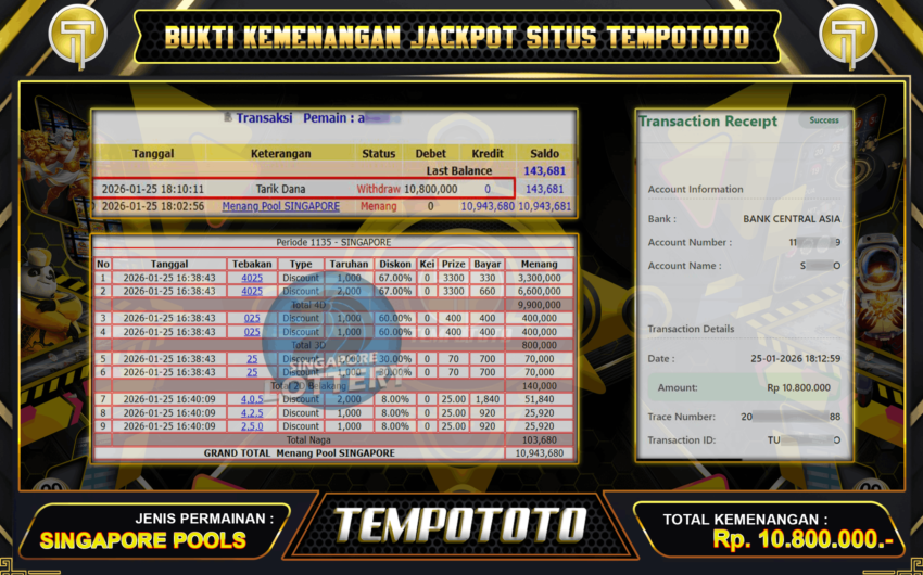 MEMBER TEMPOTOTO HOKI TOGEL