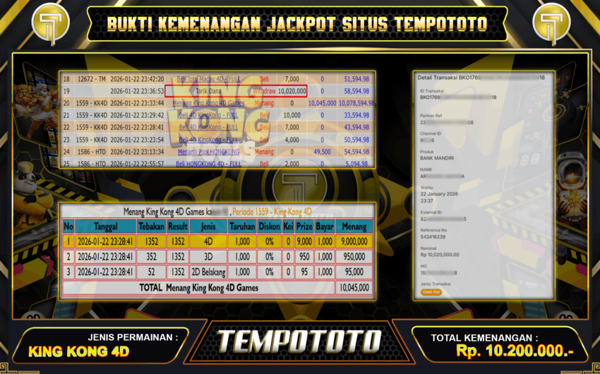 RAIH KEMENANGAN DI TEMPOTOTO