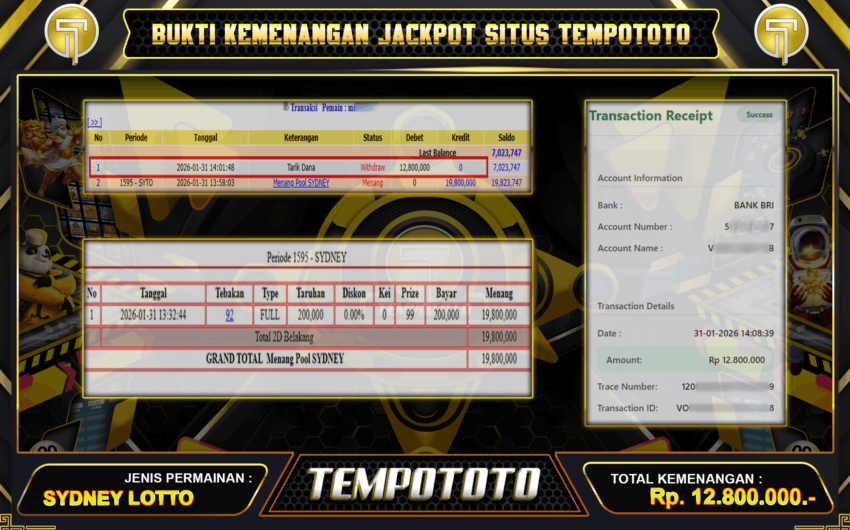 TIPS PASTI MENANG TEMPOTOTO