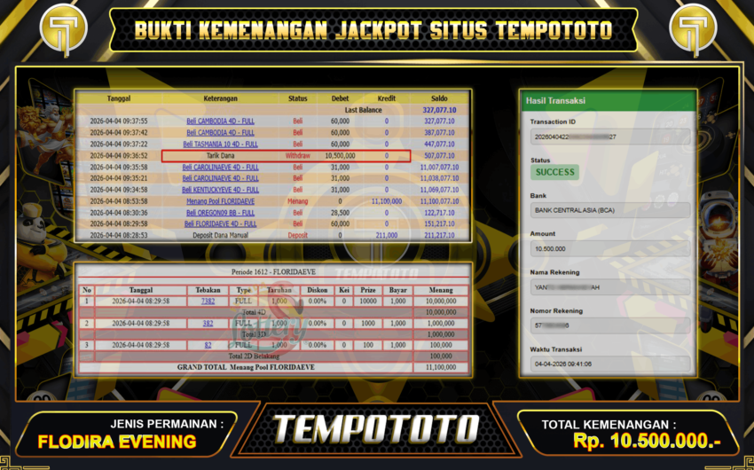 MEMBUKTIKAN KEMENAGAN DI TEMPOTOTO